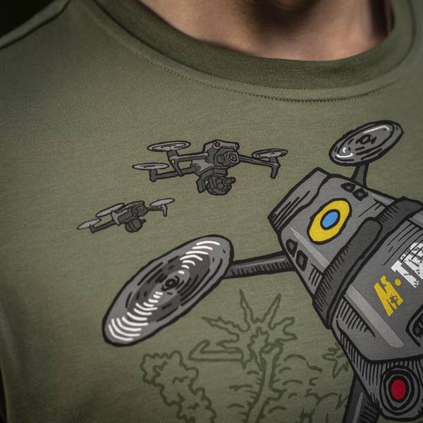 T-SHIRT QUADCOPTER - LIGHT OLIVE - M-TAC