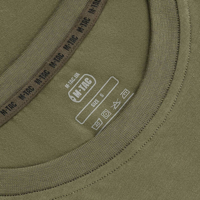 T-SHIRT RAGLAN 93/7 - LIGHT OLIVE - M-TAC