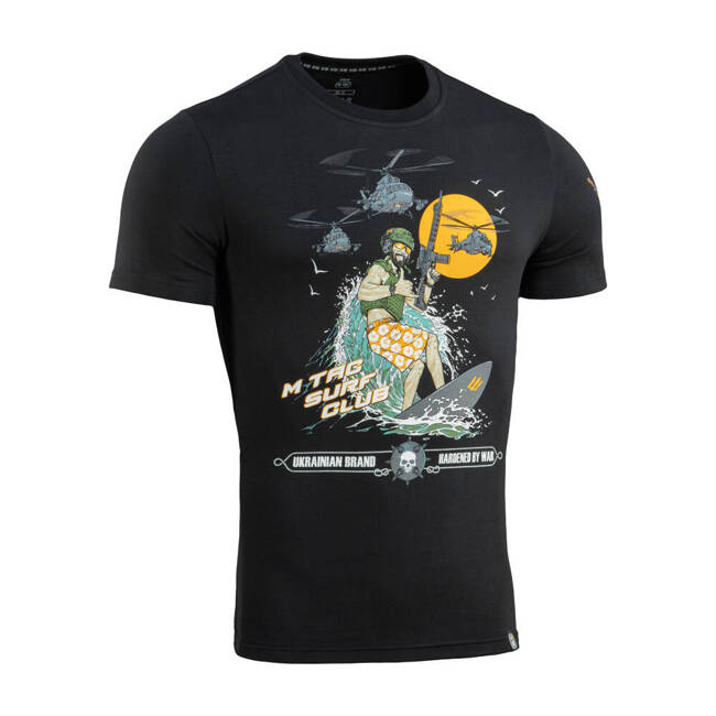 T-SHIRT SURF CLUB - BLACK - M-TAC