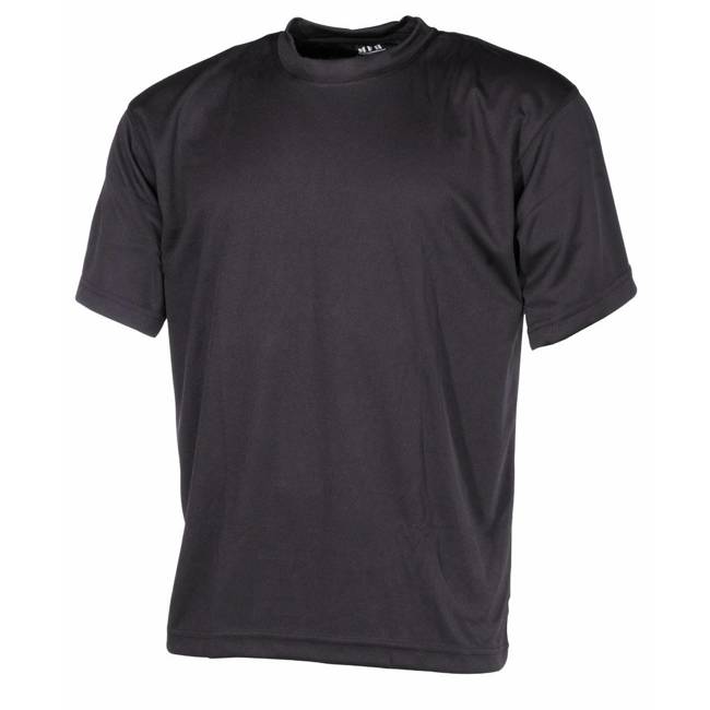 T-SHIRT "TACTICAL" - SHORT-SLEEVED - BLACK