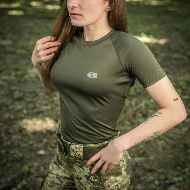 T-SHIRT ULTRA LIGHT POLARTEC FOR WOMENS - ARMY OLIVE - M-TAC