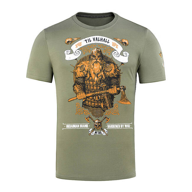 T-SHIRT VIKING - LIGHT OLIVE - M-TAC