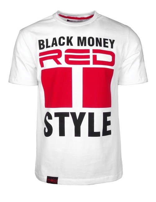 T–Shirt Double Red - All Logo White