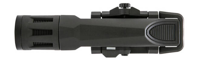 TACTICAL FLASHLIGHT WITH WHITE IR LIGHT, WMLX - BLACK - INFORCE