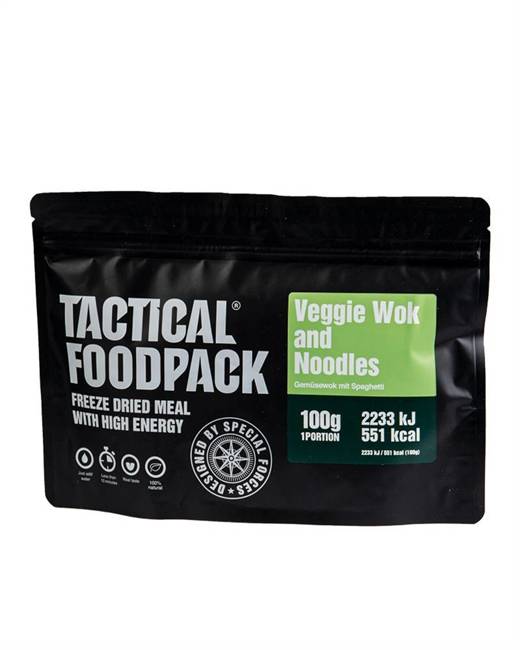 TACTICAL FOODPACK® VEGGIE WOK AND NOODLES