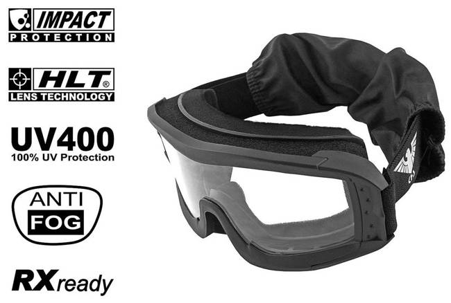 TACTICAL GLASSES - KHS® Tactical Eyewear - BLACK