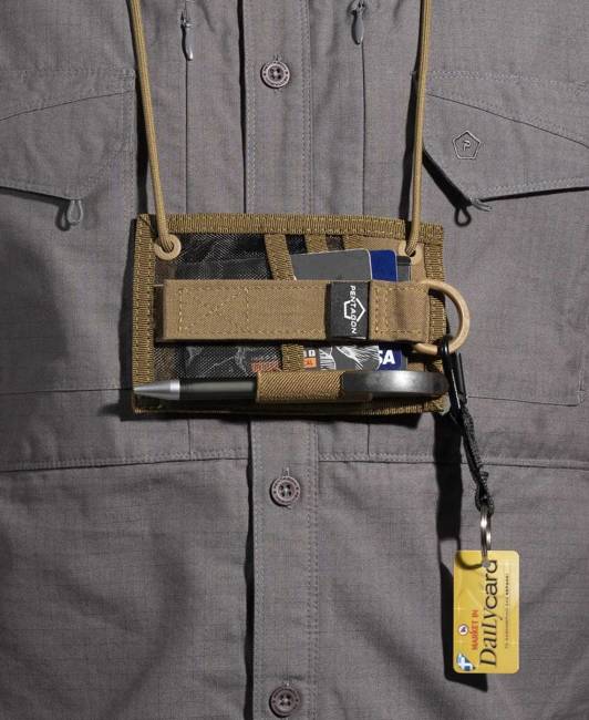 TACTICAL ID CARD HOLDER POUCH - Pentagon® - RAL7013