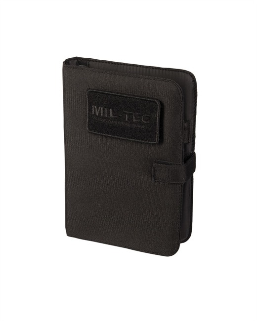 TACTICAL NOTEBOOK - 14.5x4.5x20.5 CM - SMALL - Mil-Tec® - BLACK