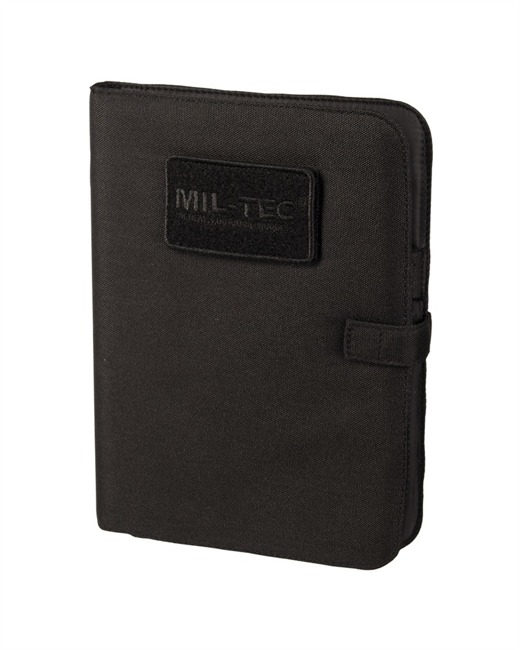 TACTICAL NOTEBOOK - 18.5x3.5x24.5 CM - MEDIUM - Mil-Tec® - BLACK