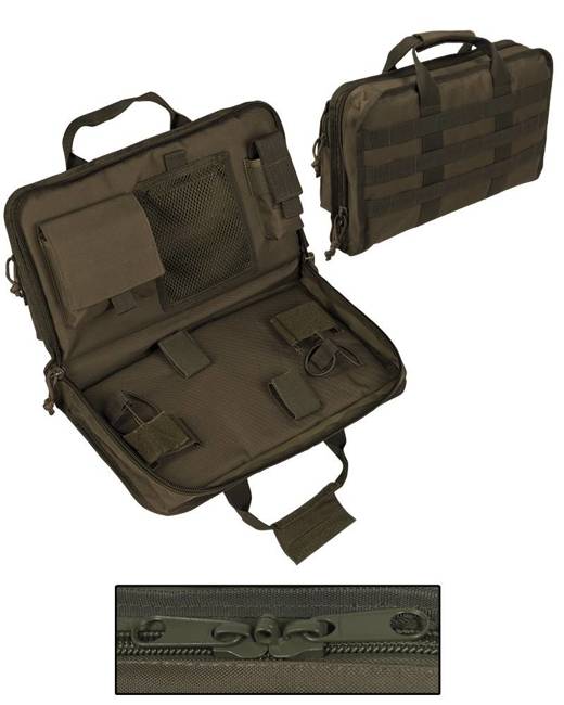 TACTICAL PISTOL CASE - Mil-Tec® - BLACK - 41 x 11 x 24 cm/LARGE