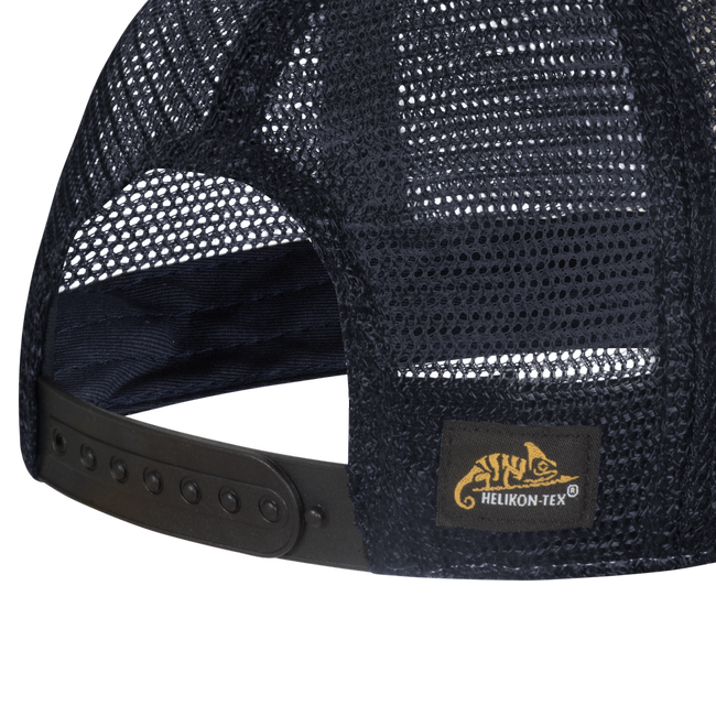 TACTICAL TRUCKER CAP - DIRTY WASHED COTTON - Helikon-Tex® - DIRTY WASHED NAVY/NAVY