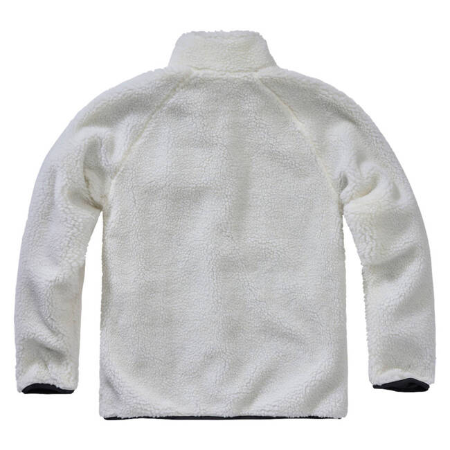 TEDDYFLEECE JACKET - WHITE - BRANDIT