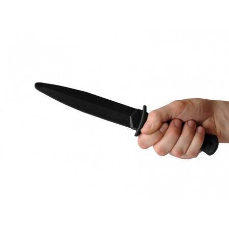 TRAINING KNIFE, LONG - HARD VERSION - BLACK