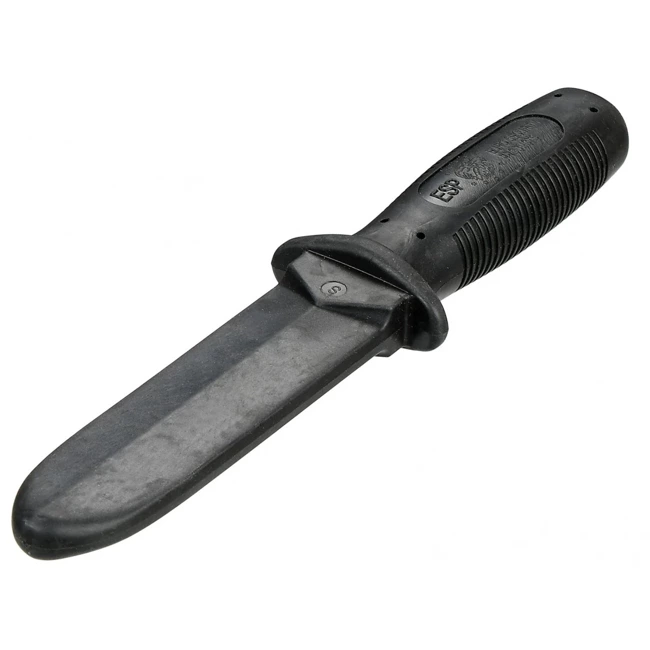 TRAINING KNIFE, SHORT - HARD VERSION - BLACK