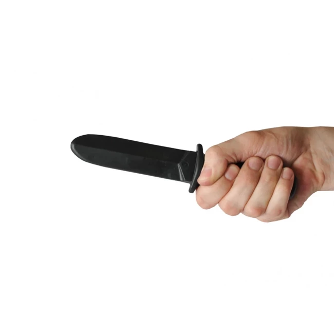 TRAINING KNIFE, SHORT - HARD VERSION - BLACK