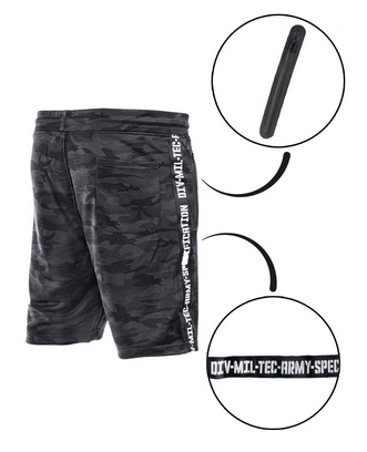 TRAINING SHORTS - Mil-Tec® - DARK CAMO