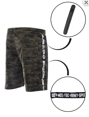 TRAINING SHORTS - Mil-Tec® - WOODLAND 