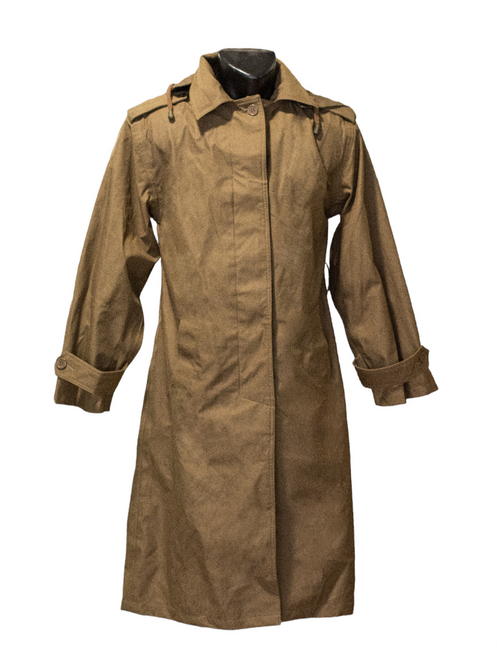 TRENCHCOAT, RAIN COAT - ROMANIAN ARMY - KAKI