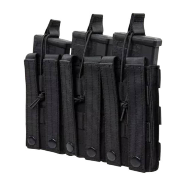 TRIPLE MAGAZINE HOLDER - M4/M16 - SPECNA ARMS - BLACK