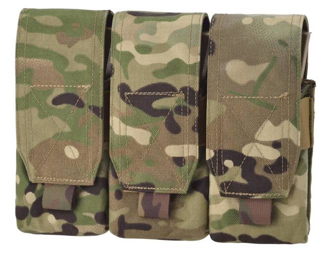 TRIPLE MAGAZINE POUCH - DEFCON 5® - MULTICAMO