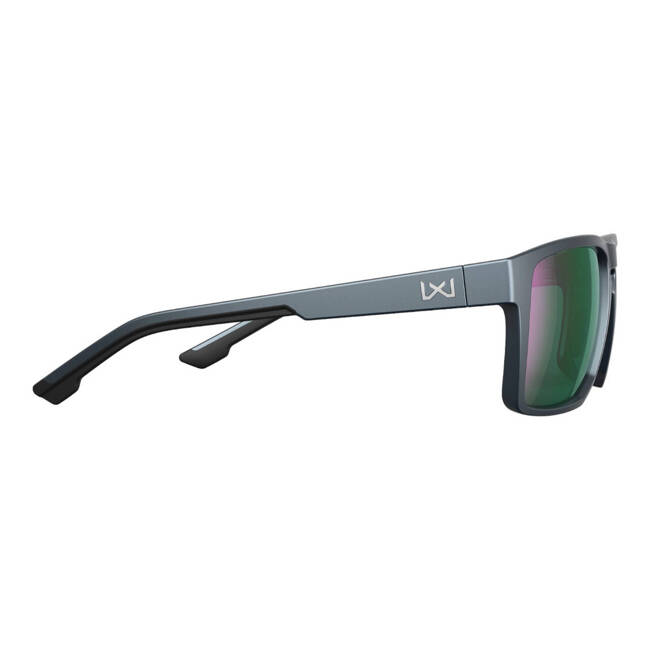 Tactical glasses - WX FOUNDER Lenses: CAPTIVATE™ Polarized Green Mirror Frame: Matte Graphite - WILEYX