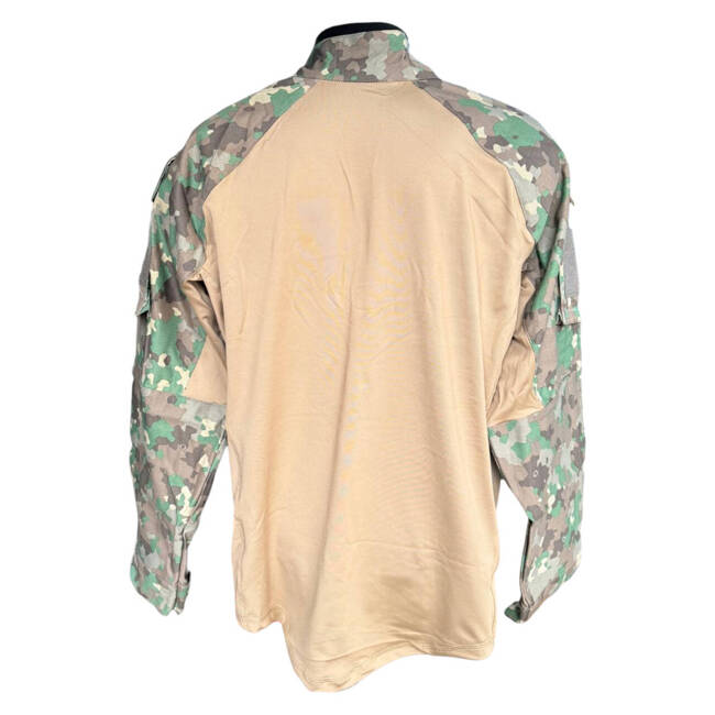 Tactical shirt with foam protectors - Combat camo