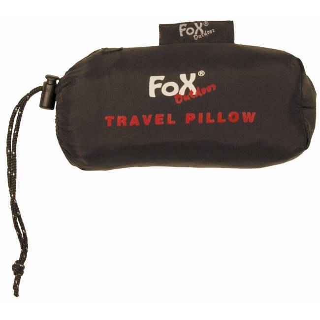 Travel Pillow - Inflatable -  Black