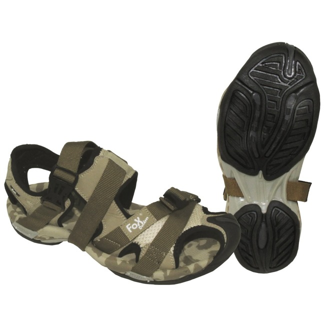 Trekking Sandals, desert, clip closure