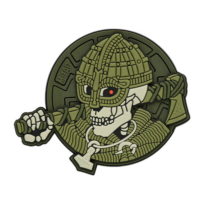 UNDEAD VIKING 3D PATCH - OLIVE - M-TAC