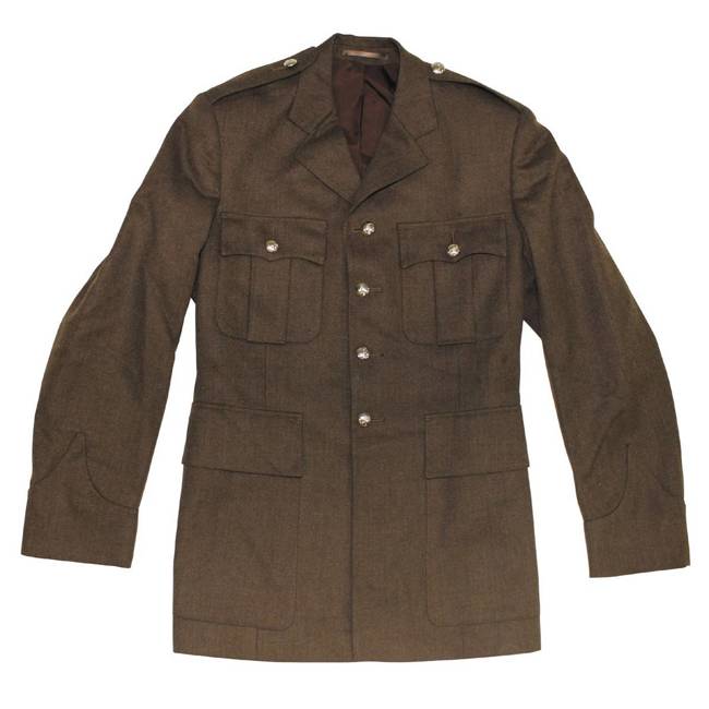 UNIFORM JACKET - BROWN - MILITARY SURPLUS BRITISH ARMY - LIKE NEW