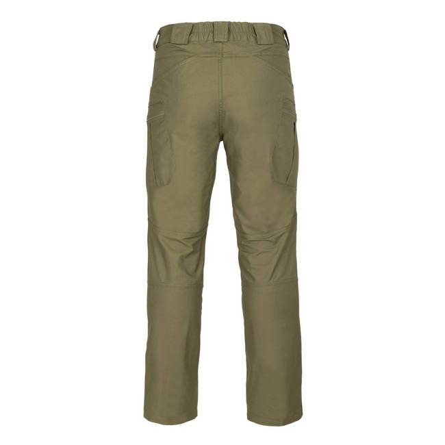 URBAN TACTICAL PANTS - POLYCOTTON CANVAS - HELIKON - JUNGLE GREEN - SHORT 