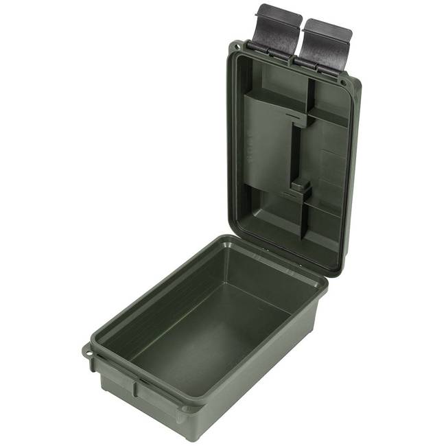 US Ammo Box, plastic, OD green