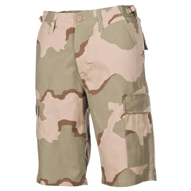 US BDU BERMUDA - MFH® - 3 COLOURS DESERT