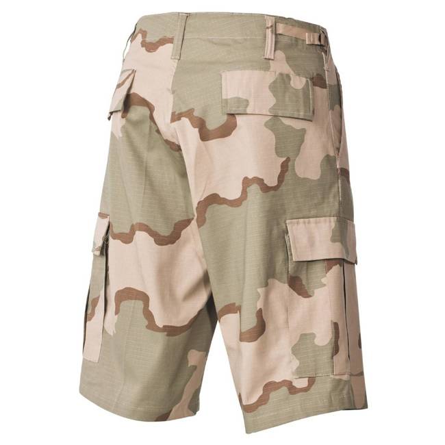 US BDU BERMUDA - MFH® - 3 COLOURS DESERT