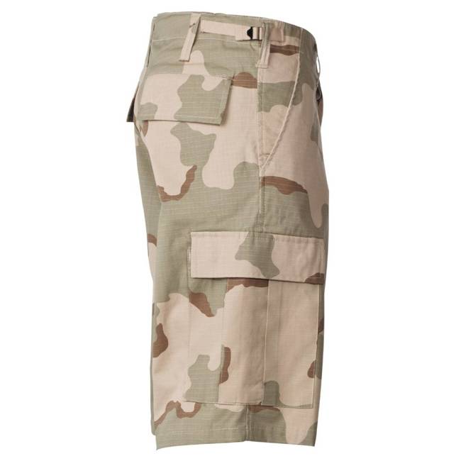 US BDU BERMUDA - MFH® - 3 COLOURS DESERT