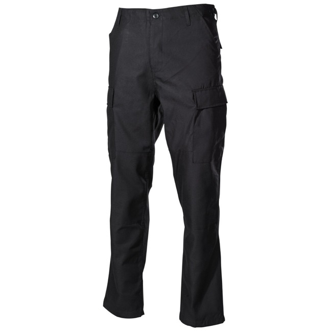 US BDU Field Pants, black, reinforced knees and seat