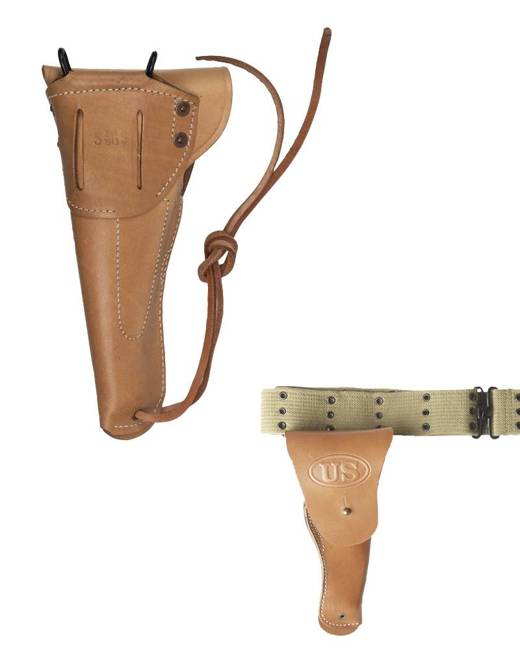 US Brown M12 Belt Holster - repro