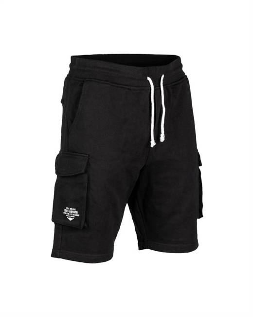 US COTTON SWEATSHORTS - Mil-Tec® - BLACK