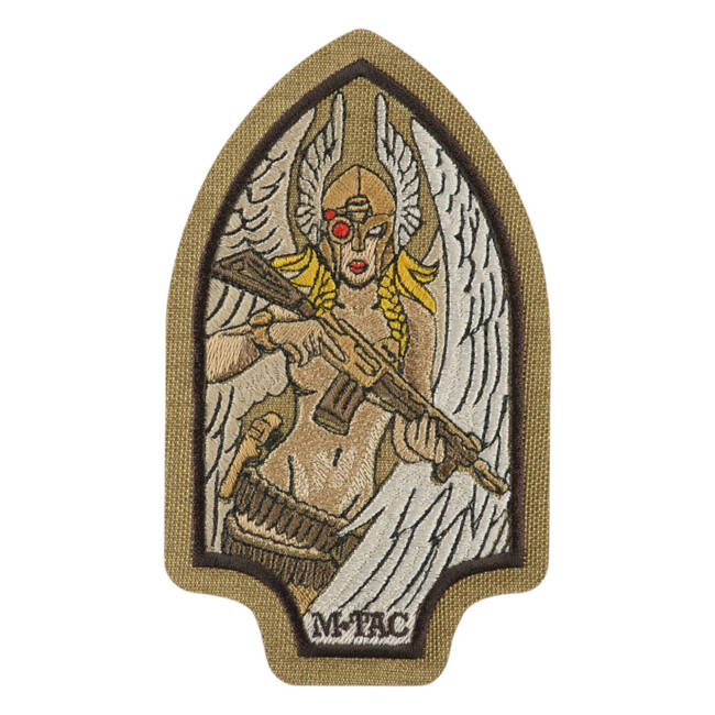 VALKYRIE PATCH (embroidered) - CORDURA - COYOTE - M-TAC