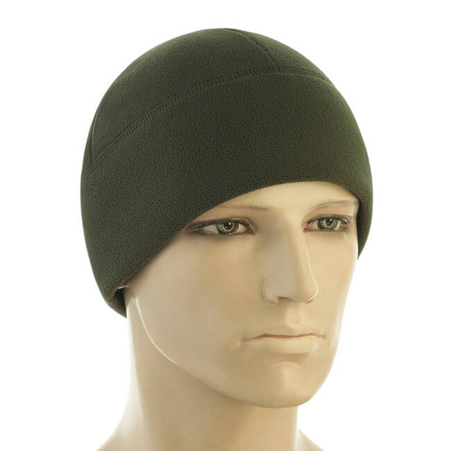 WATCH FLEECE HAT - ELITE BEANIE HAT (320g/m ) WITH SLIMTEX - ARMY OLIVE - M-TAC