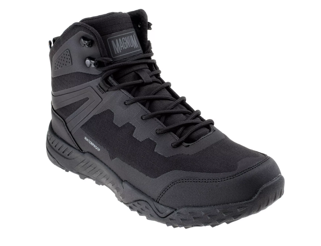 WATERPROOF TACTICAL BOOTS, CORDURA® - BONDSTEEL MID WP C - Magnum® - BLACK