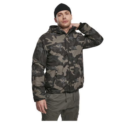 WINDBREAKER FRONT ZIP - DARK CAMO - BRANDIT