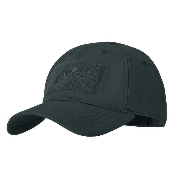 WINTER BASEBALL CAP - "SHARK SKIN" - JUNGLE GREEN