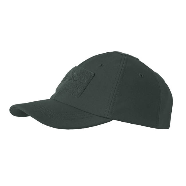 WINTER BASEBALL CAP - "SHARK SKIN" - JUNGLE GREEN