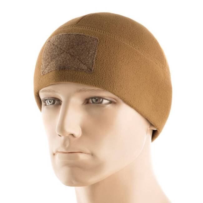 WINTER TACTICAL BEANIE WITH PATCH PART, COYOTE BROWN - M-TAC