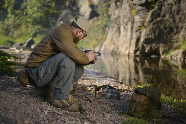 WOLFHOUND JACKET - CLIMASHIELD® APEX™ INSULATION - Helikon-Tex® - SHADOW GREY