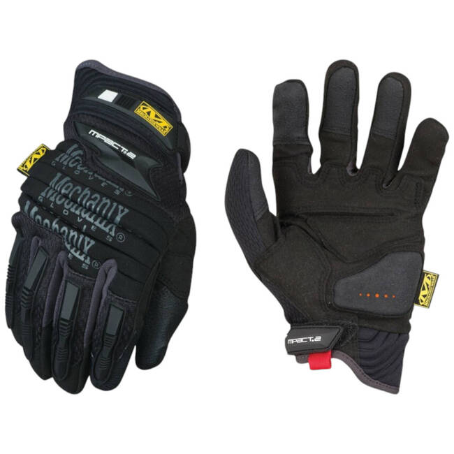 WORK GLOVES - M-PACT 2 - MECHANIX - BLACK