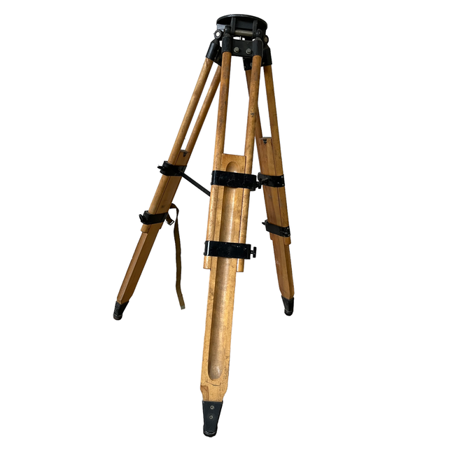 Wooden Tripod Sliding Tripod Telescopic for Camera Vintage