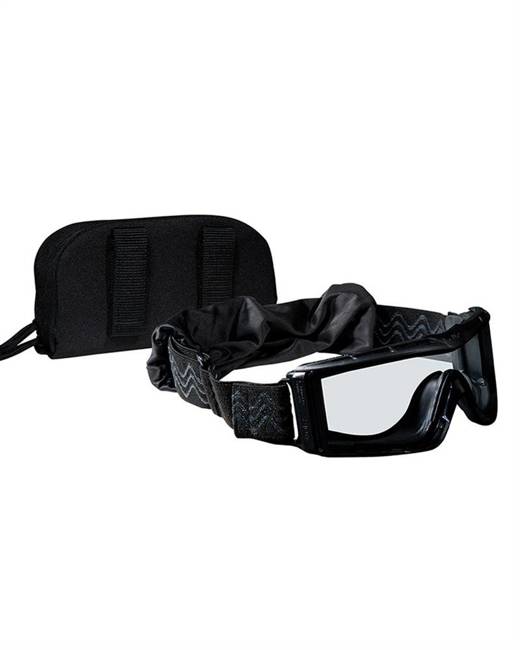 X810 TACTICAL GOGGLES BOLLÉ - BLACK - MILTEC