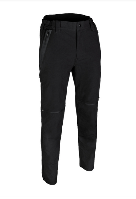 ZIP-OFF PANTS ′PERFORMANCE′ - BLACK 